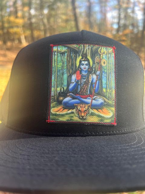 Vintage Shiva Under the Tree HIGH-Profile Hat