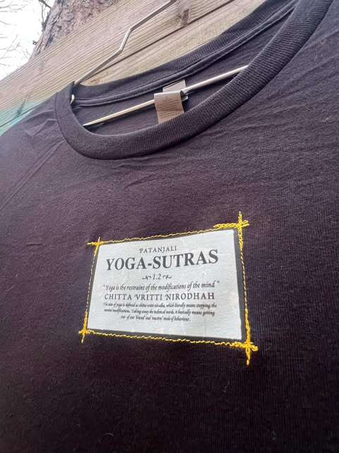 Yoga Sutras 1.2 Long Sleeve Unisex