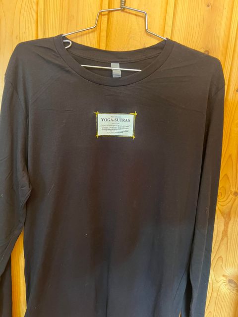 Yoga Sutras 1.2 Long Sleeve Unisex