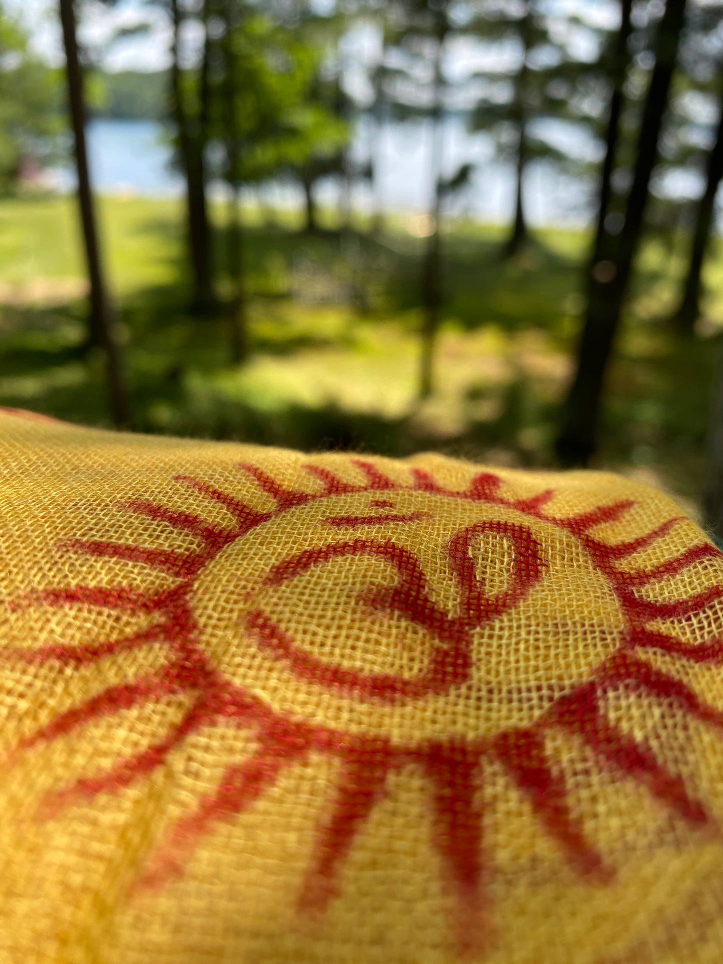 Yellow Prayer Shawl