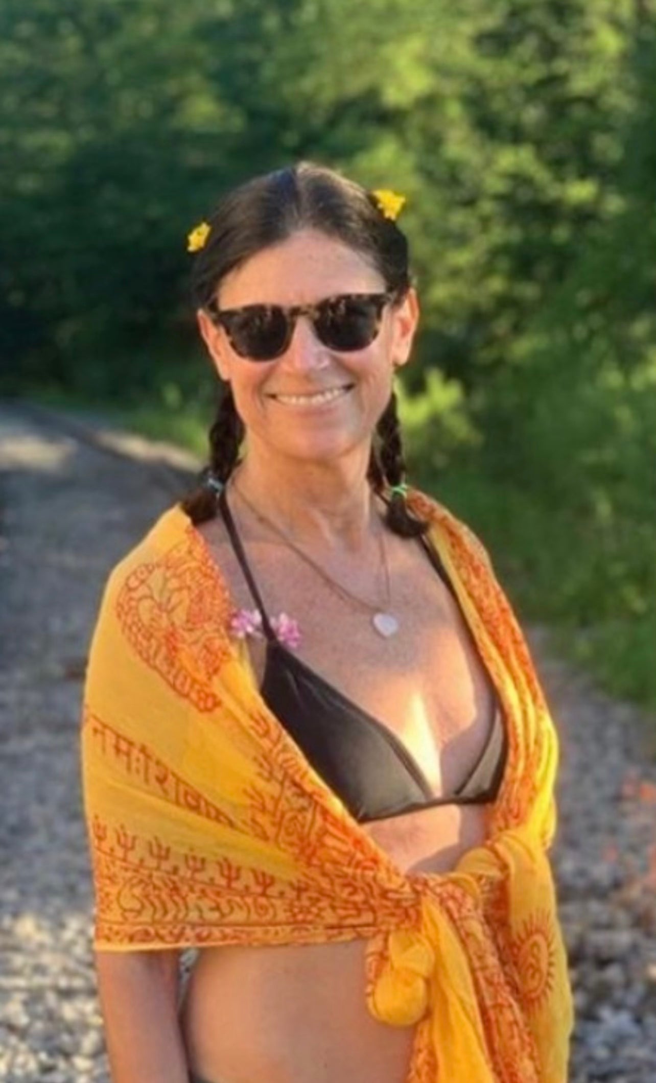 Yellow Prayer Shawl