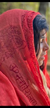 Red Prayer Shawl