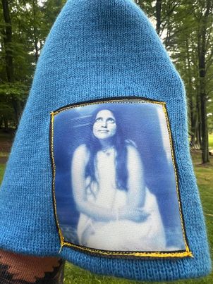 Anandamayima Knit Patch Cap