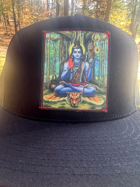 Vintage Shiva Under the Tree HIGH-Profile Hat