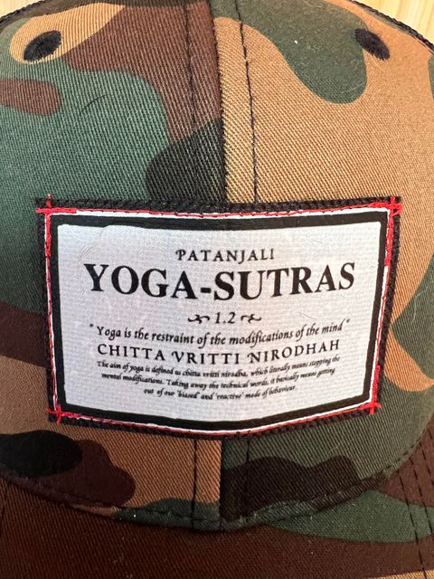 Yoga Sutras 6-Panel Mid-Profile Hat