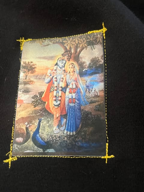 Krishna Pullover Sweatshirt... One of a Kind