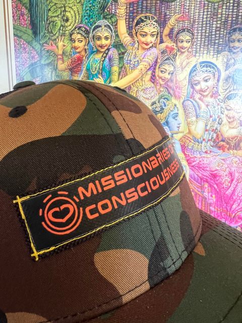 Missionaries of Consciousness Patch Mid Profile Camo Cap