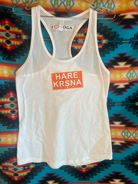 Krsna Racerback Tank Top. One of a Kind